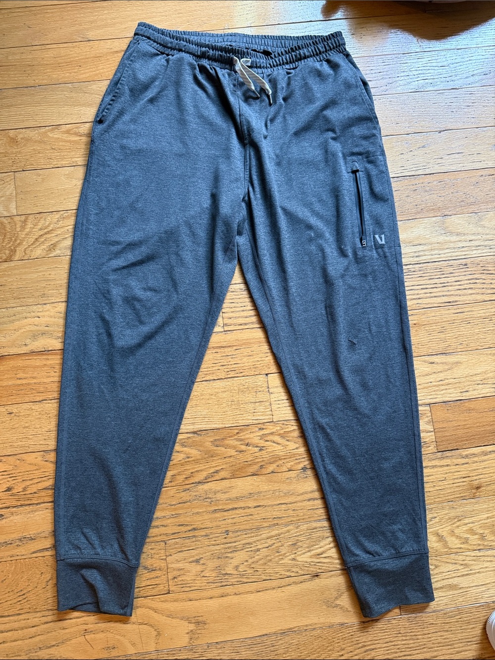 Vuori Mens Sunday Performance Joggers - L - charcoal grey